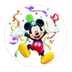 Jestiva pokrivka, okrugla, Mickey Mouse