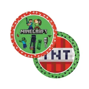 Party tanjur Minecraft, 23 cm