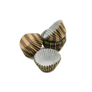 Košarice za praline i mini muffine, Mocca, 100 kom