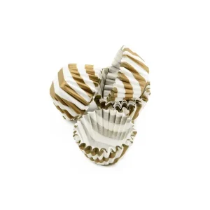 Košarice za praline i mini muffine, White Gold, 100 kom