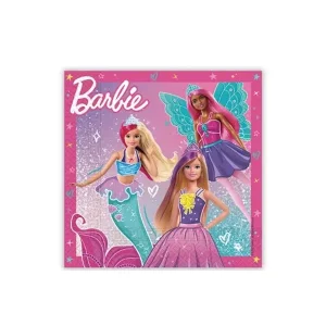 Party salvete Barbie Fantasy party, 33*33 cm