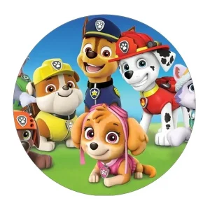 Jestiva pokrivka, okrugla, Paw Patrol