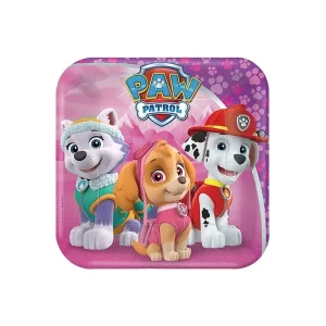 Party tanjur PAW PATROL, 18x18 cm