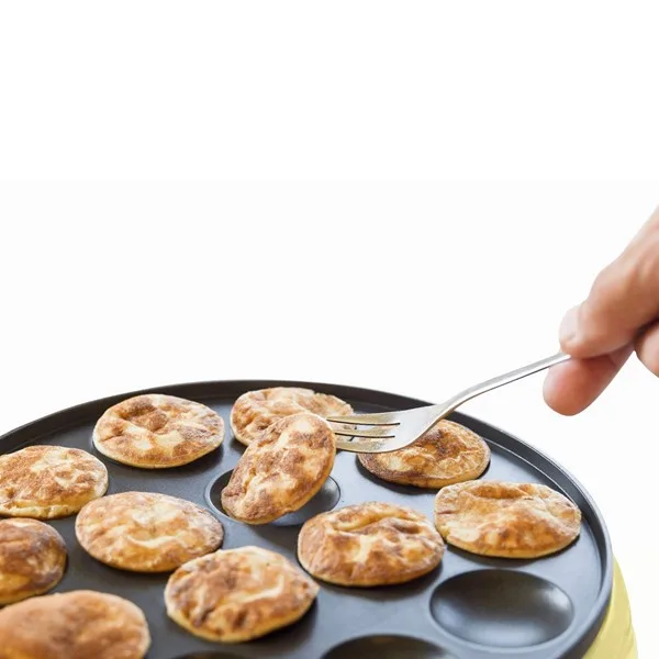 Pekač za mini palačinke/Poffertjes 800W, vanilla | Bestron - Slika 4