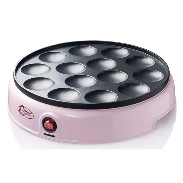 Pekač za mini palačinke/Poffertjes 800W, roza | Bestron - Slika 3