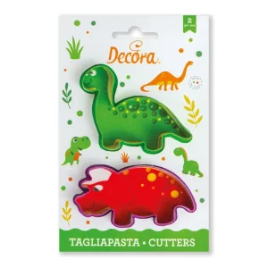 Plastični izrezivači za kekse, dinosauri