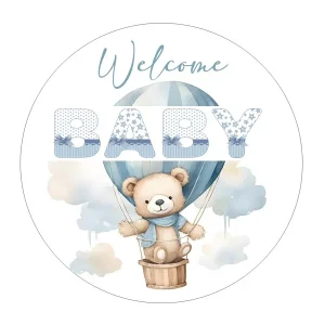 Jestiva pokrivka, okrugla, Welcome baby
