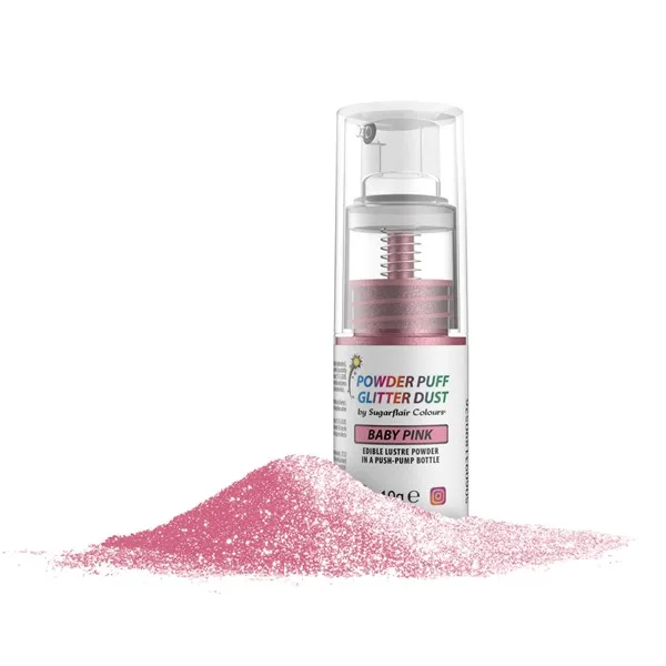 Glitter dust svjetlucavi prah, baby pink, 10 g - Slika 4