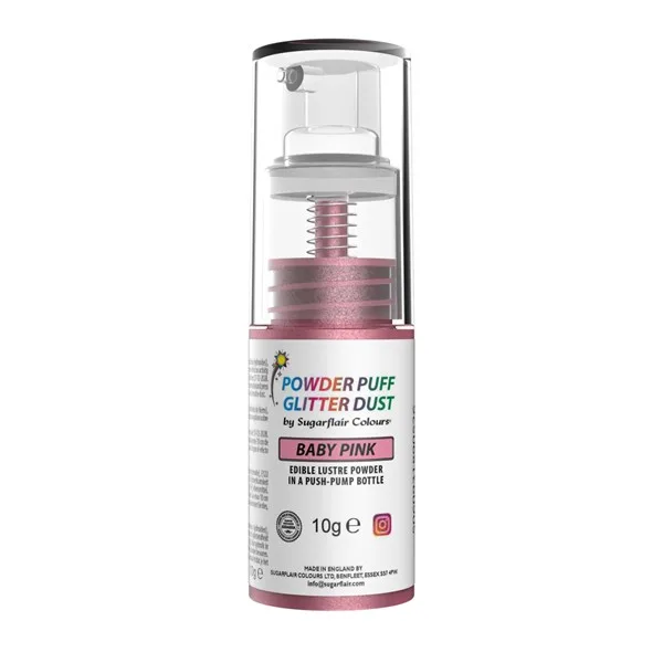 Glitter dust svjetlucavi prah, baby pink, 10 g