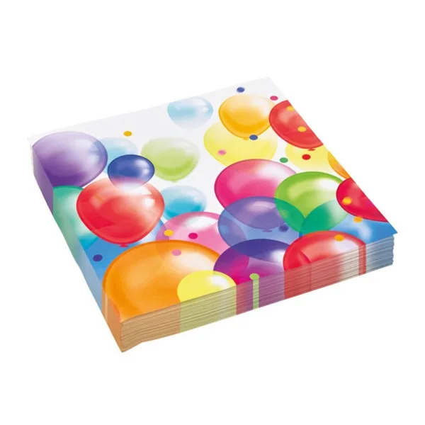 Party salvete, BALONI, 33*33 cm