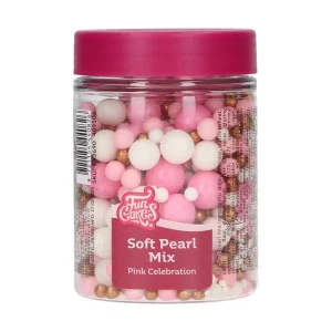 Šećerne perlice, Pink Celebration, 80 g