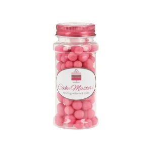 Šećerne perlice, mat ružičaste, 60 g