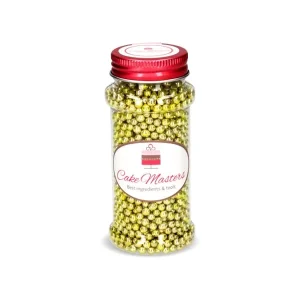 Šećerne perlice, zlatne, 100 g