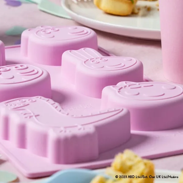 Peppa Pig, silikonski kalup za mini kolačiće - Slika 2