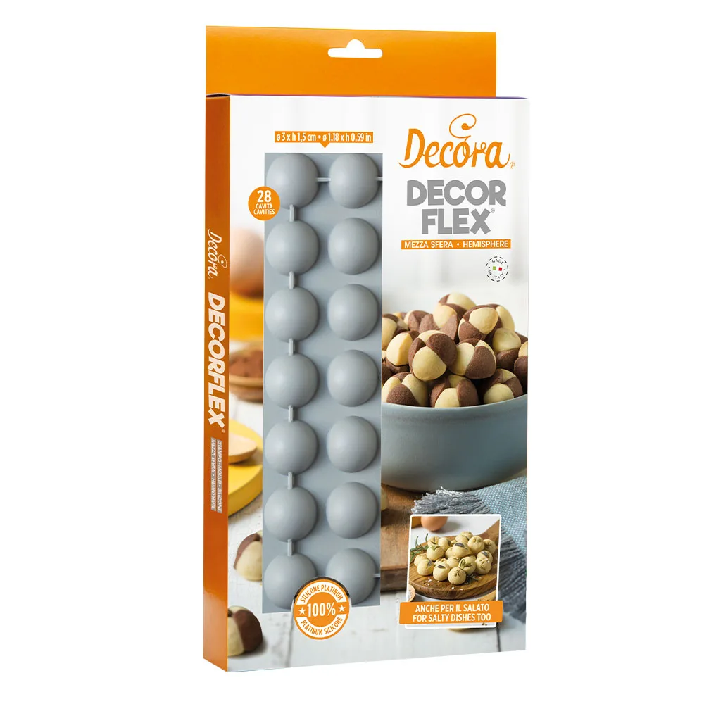silikonski kalup polu sfera