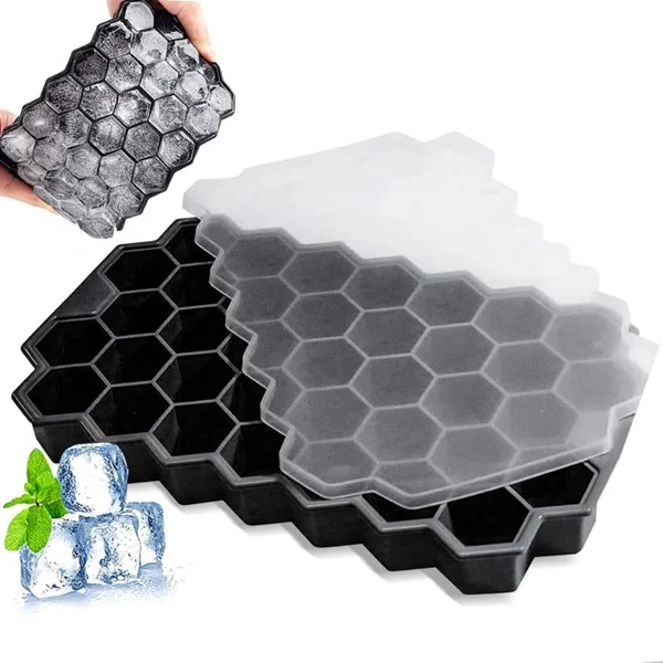 Silikonski kalup za led, saće - Slika 3