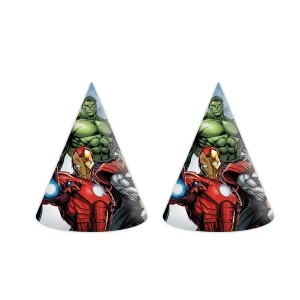 Party kapice Marvel Avengers, 6 kom
