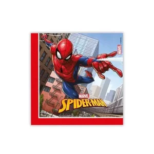 Party salvete Spiderman, 33*33 cm