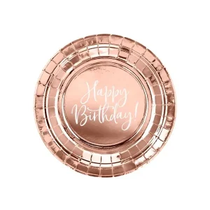 Rođendanski tanjur, Happy Birthday, 18 cm