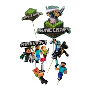 Kartonski topperi Minecraft
