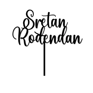 Topper Sretan rođendan
