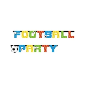 Papirnata girlanda Football party, 160 cm