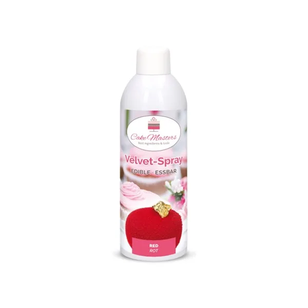 Velvet baršunasti sprej, crveni, 400 ml