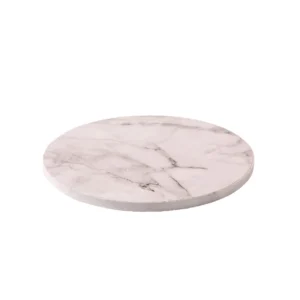 Cake board, okrugli, bijeli s mramornim efektom, 36 cm