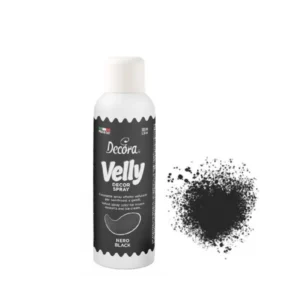 DecorVelly baršunasti sprej, crni, 100 ml