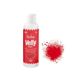 DecorVelly baršunasti sprej, crveni, 100 ml