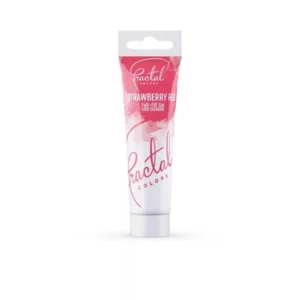 Fractal jestiva gel boja, crvena, Strawberry Red, 30g