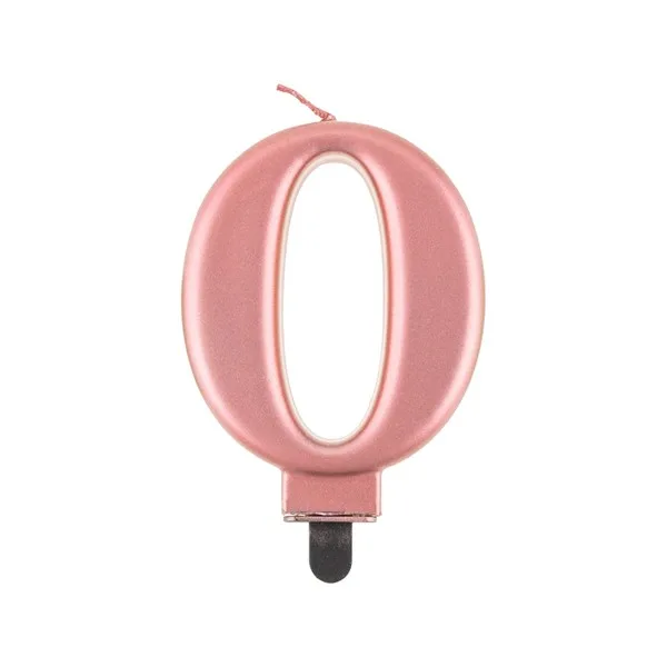 Rođendanske svjećice brojevi, rose gold - Slika 2