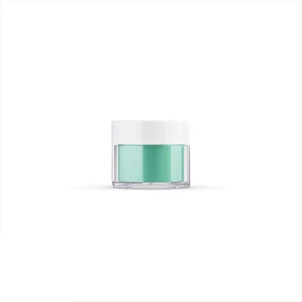 Shimmer nejestivi dust prah, zeleni, Aurora Green, 2 g E171 - Slika 2