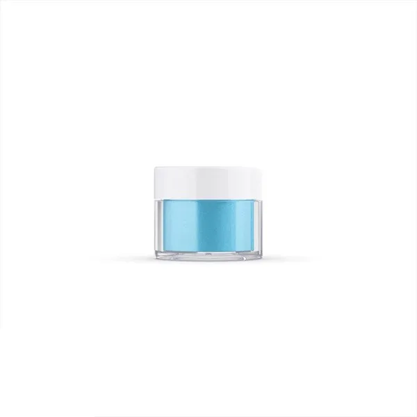 Shimmer nejestivi dust prah, plavi, Crystal Blue, 2 g E171 - Slika 2