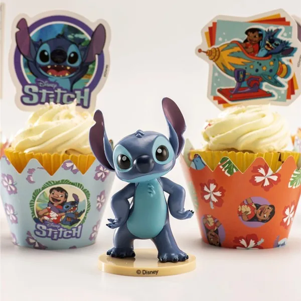 Figura za tortu Stitch, 9 cm - Slika 3