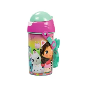 Bočica za vodu, plastična, Gabby's Dollhouse, 500 ml