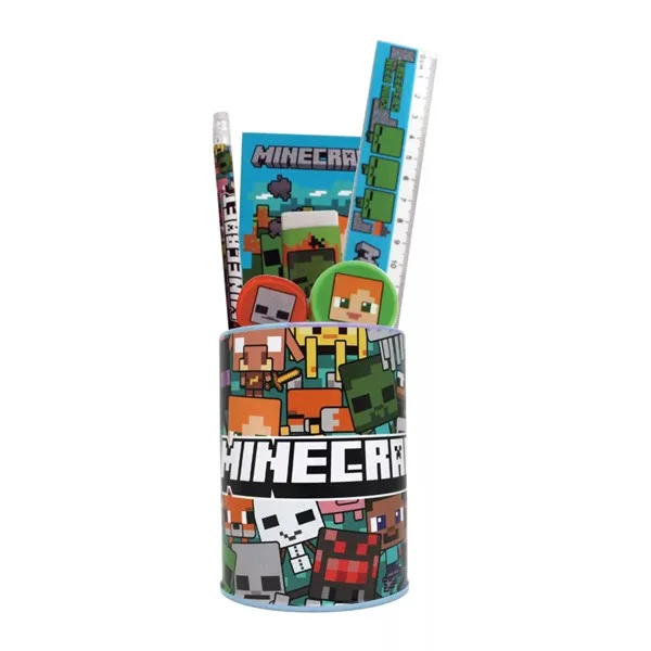 Minecraft, set školskog pribora u čaši