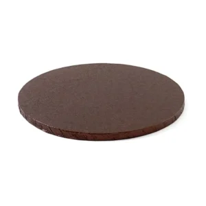 Cake board, okrugli, smeđi, 25-35 cm