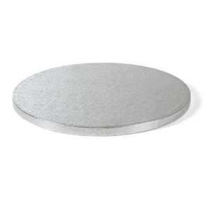 Cake board, okrugli, srebrni, 20-40 cm