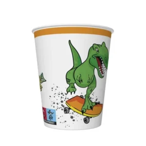 Dinosaur party čaše 250 ml – 8 kom