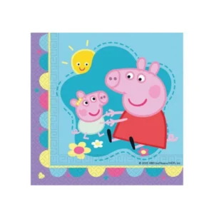 Peppa Pig party salvete 33 × 33 cm – 20 kom