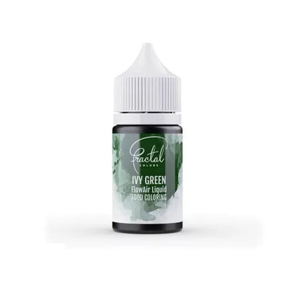 Prehrambena boja na vodenoj bazi zelena 30 g Fractal FlowAir