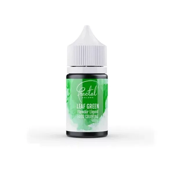 Prehrambena boja na vodenoj bazi zelena 30 g Fractal FlowAir