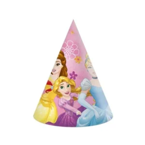 Princess party kapice 6 kom