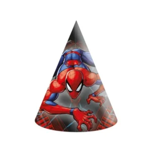 Spiderman party kapice – 6 kom