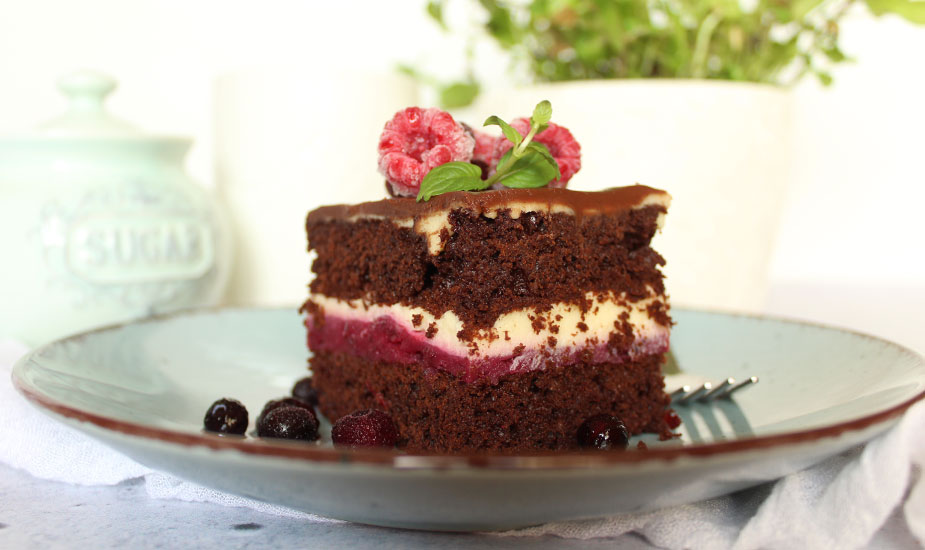 Image for: Čokoladne kocke sa šumskim voćem