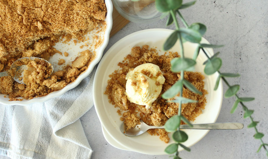 Image for: Crumble s jabukama i keksima
